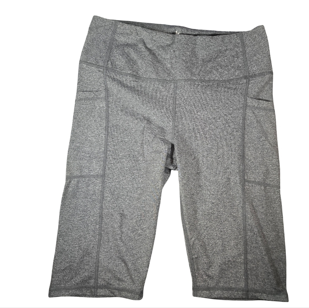 Tipsy Elves Women's Gray Performance Bike Shorts Size L